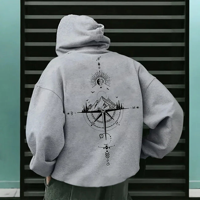 Ethan – Men's Hoodie Casual Stylish Pullover | Vintage Print 2