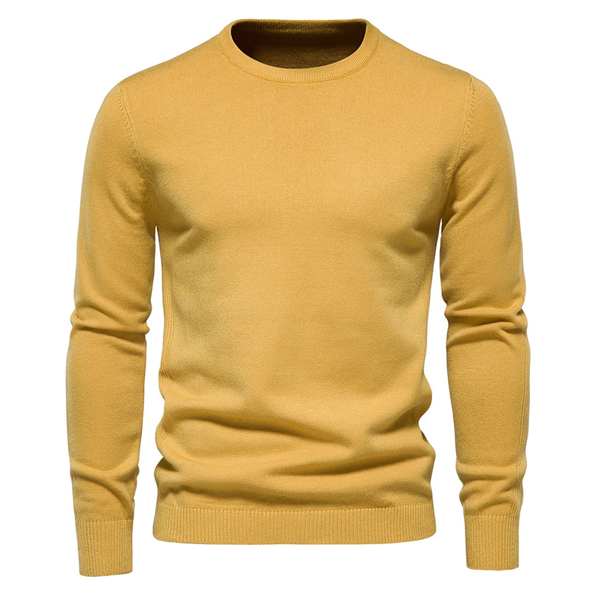 Alex – Crew Neck Men’s Cozy Pullover Sweater | Stylish 1