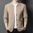 Michael – Men's Cardigan Knitted Stylish | V-neck Sweater 7