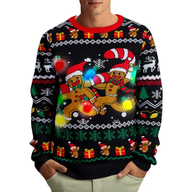 Sam – Christmas Jumper Mens - Fun/Graphic | Sweatshirt 1