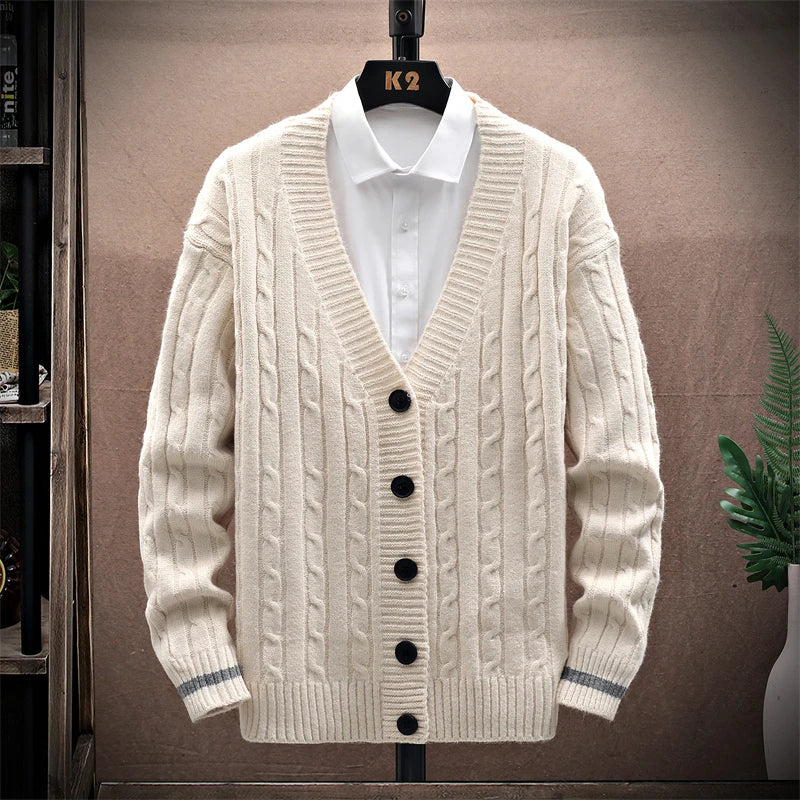 Mark – Men's Cardigan + Stylish/Warm | Sweater Jacket 4