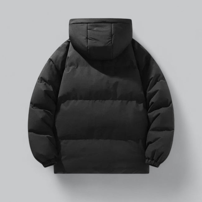 Ethan | Men’s Hooded Puffer Down Jacket Water-Repellent Parka