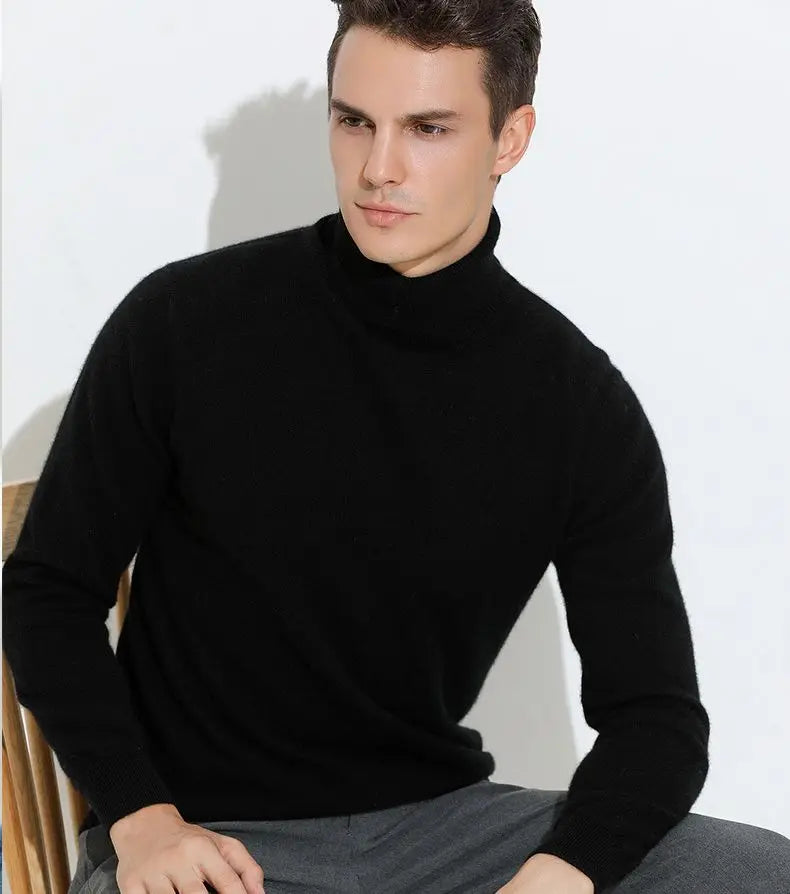 Mason – Men’s Turtleneck Top - Cozy Cashmere | Sweater 3