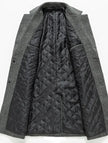 Marcus – Men’s Long Checkered Jacket | Cozy Winter Style 5