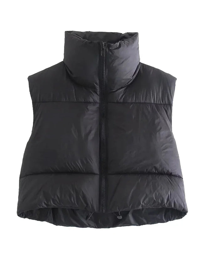 Mia – Black Puffer Jacket for Women - Stylish & Warm | Winter Coat 1