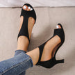 FJØRNA Elora orthopedic sandals with heels, featuring supportive straps and cushioned soles for comfortable wear.