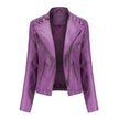 Mia – Leather Jacket + Women’s - Stylish Slim Fit | Biker Coat 12