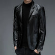 Alex – Black Leather Jacket + Men’s - Stylish/Slim | Blazer 7