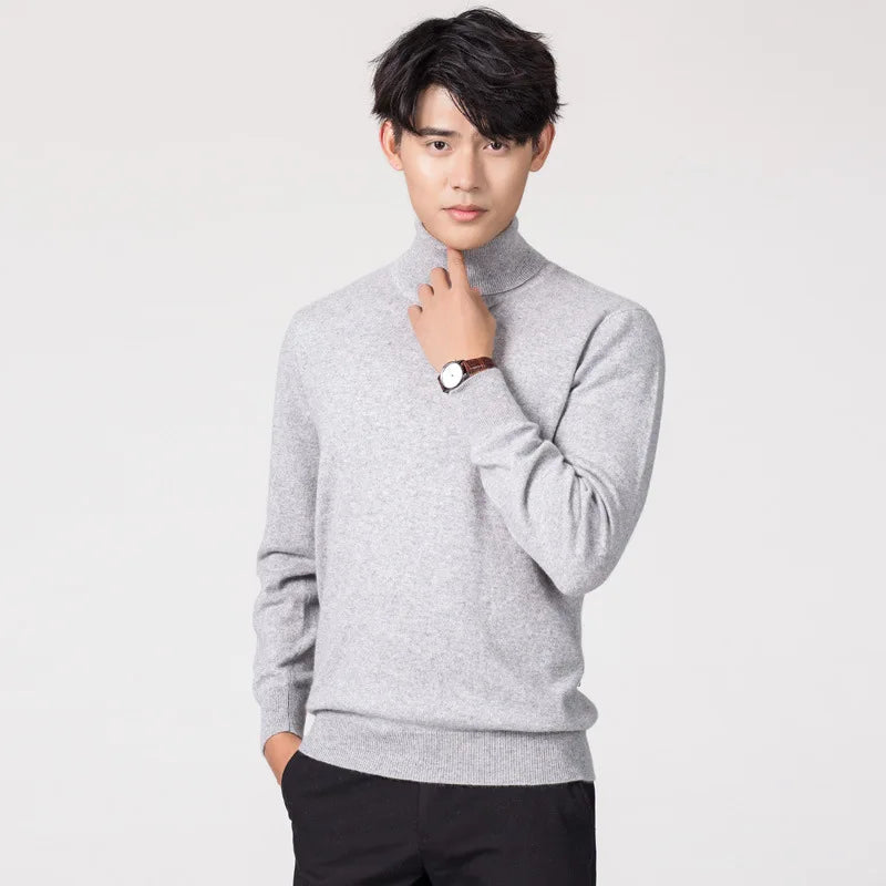 Charlie – Men's Sweater + Men's - Cozy/Chic | Turtleneck Top 7