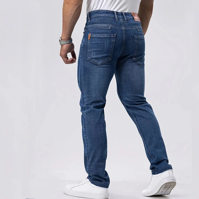Classic Stretch Denim Pants