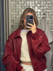 Ava – Leather Bomber Jacket Women - Stylish & Cozy | Outerwear 7