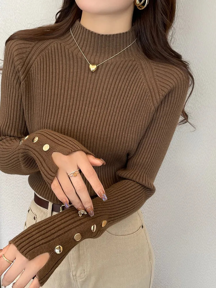 Olivia – turtleneck top + Women’s - Cozy Style | Jumper 6