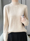 Mia – Turtleneck Top Women’s Chic Knit Sweater 2