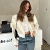 Ava – Bomber Jacket Women - Stylish Vintage | Short Coat 4