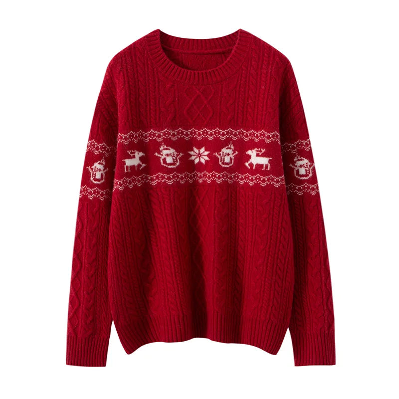 David – Christmas Jumper Mens - Cozy Jacquard | Pullover 7