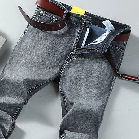 Classic Stretch Denim Pants