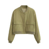 Ava – Bomber Jacket Women - Stylish Vintage | Short Coat 10