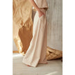 Knit Wide Leg Trousers Women Elastic Waist