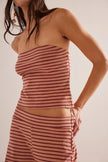 FJØRNA knit wide-leg trousers for women, part of co-ord set, featuring comfortable, stylish pants with a relaxed fit.