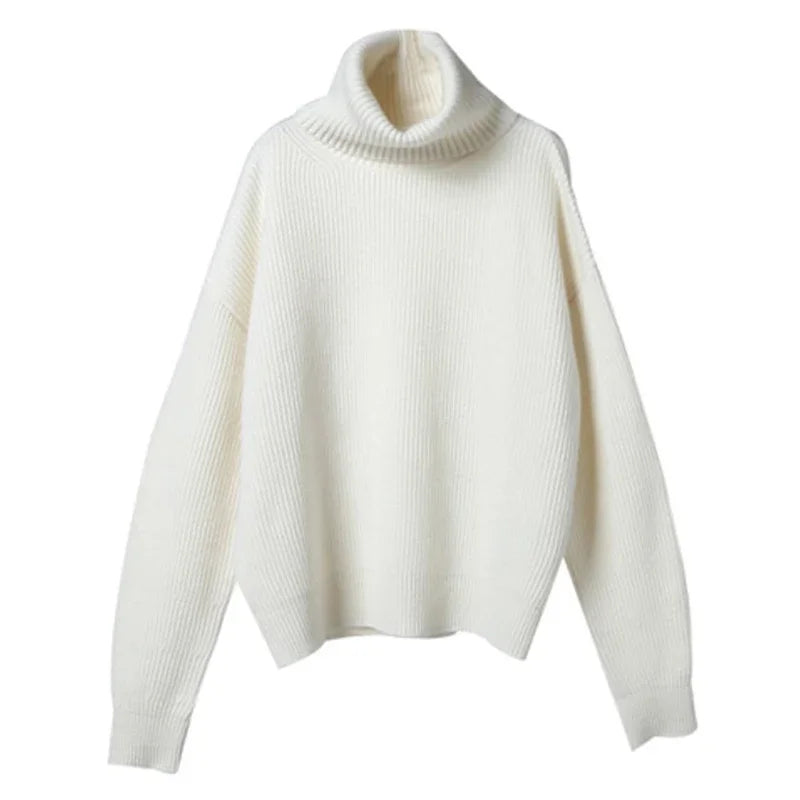 Daisy – Women’s Turtleneck Top + Cozy Oversized | Sweater 5