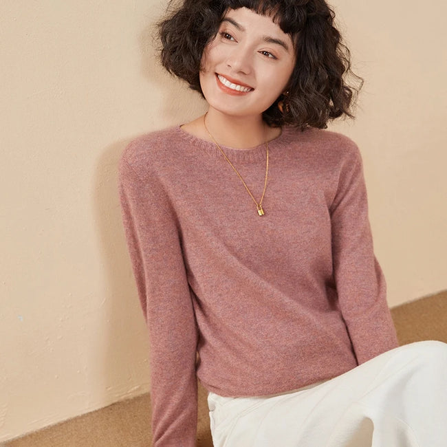Clara – Cashmere Sweater Women’s Cozy Crew Neck | Sweater 2