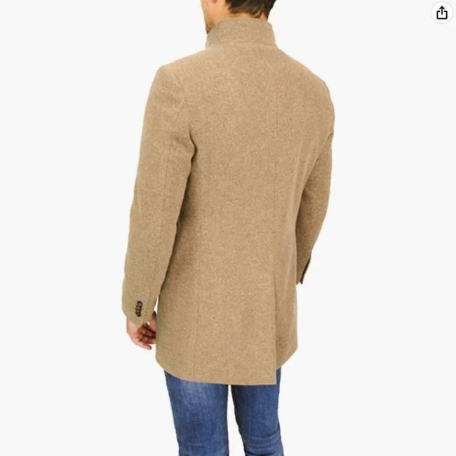 Mason – Men’s Classic Wool Blend Trench Coat | Timeless Style 2