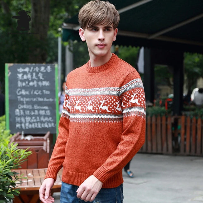 Liam – Christmas Jumper Mens - Cozy/Chic | Wool Pullover 1