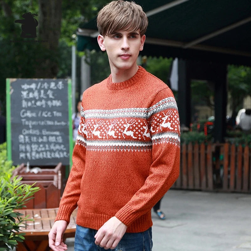 Liam – Christmas Jumper Mens - Cozy/Chic | Wool Pullover 1