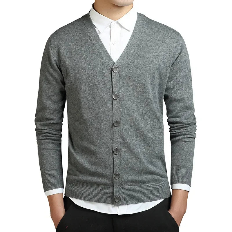 David – Men's Cardigan + Stylish Casual | Knitted Sweater 1