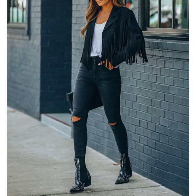 Mia – Leather Jacket Women’s Vintage Stylish | Crop Coat 2
