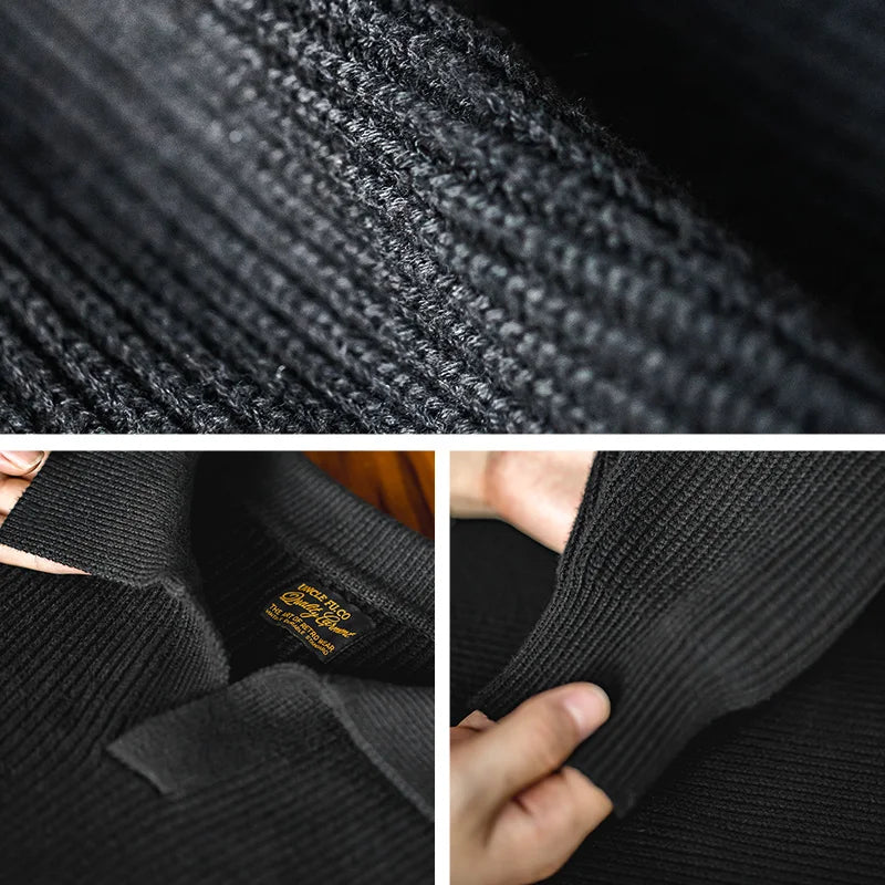 Mason – Men's Jumper Cozy Retro Knit | Stylish Knitwear 3