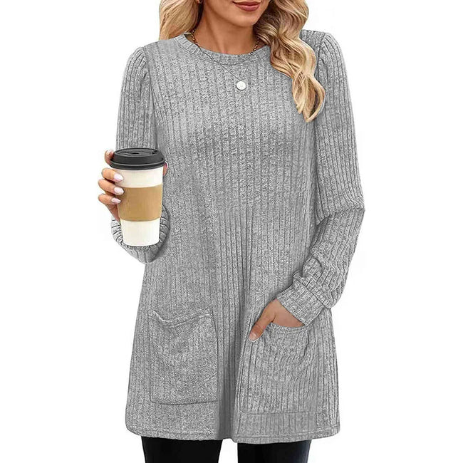 Emma – Crew Neck Women’s Cozy Sweater | Chic Knit 1