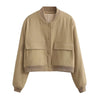 Ava – Bomber Jacket Women - Stylish Vintage | Short Coat 8
