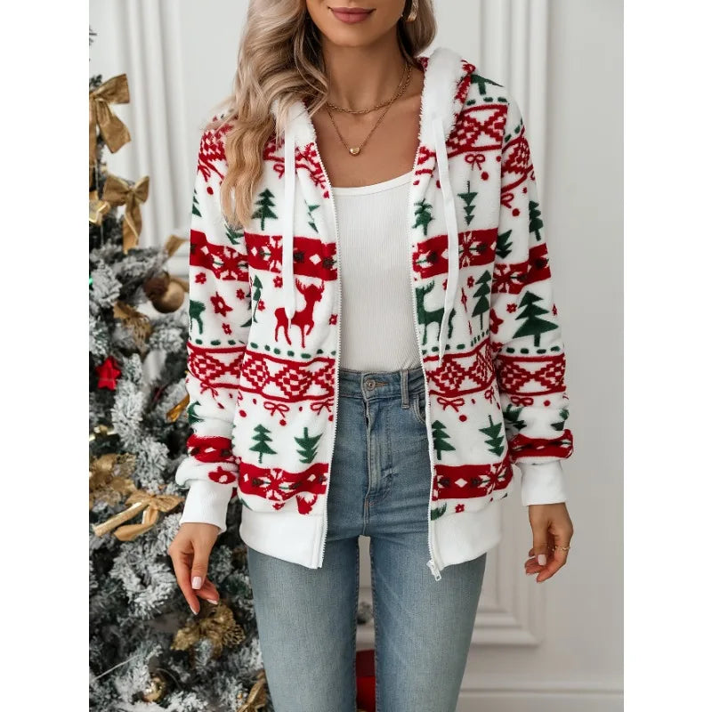 Lily – Christmas Jumper Women’s Festive Style | Winter Coat 1