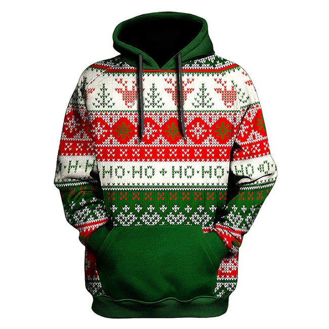 Charlie – Christmas Jumper Mens - Stylish Retro | Hoodie 1