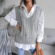 Ava – [sweater vest women] - Stylish Knit | Sweater Vest 3