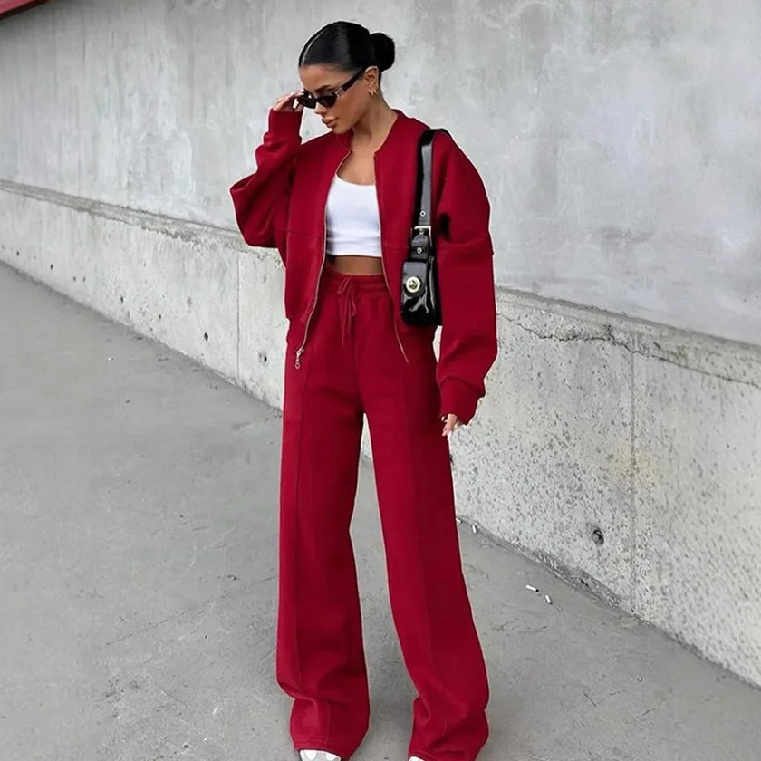 Cozy Tracksuit Set for Women 3