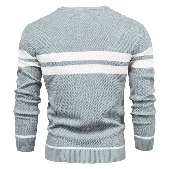 Adam – Crew Neck Men’s Slim Fit | Stylish Pullover Sweater 3