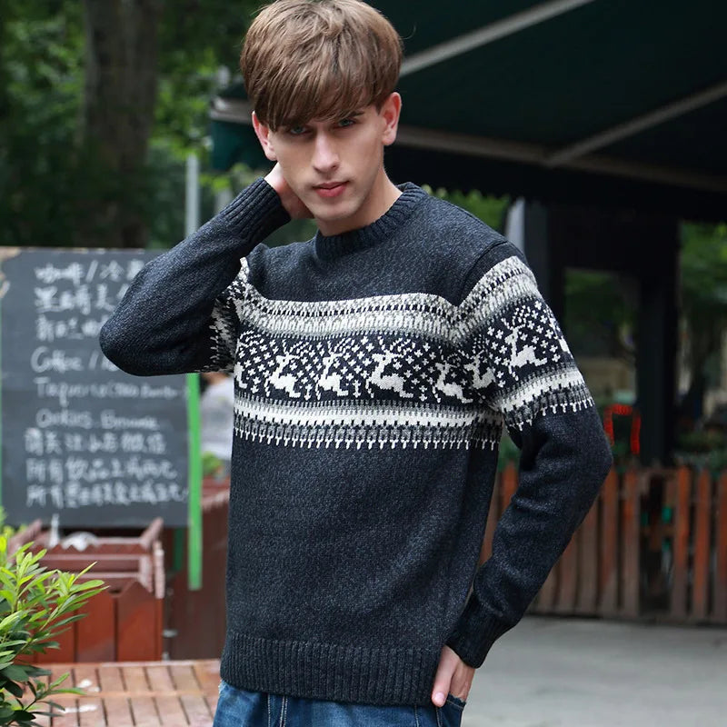 Liam – Christmas Jumper Mens - Cozy/Chic | Wool Pullover 2
