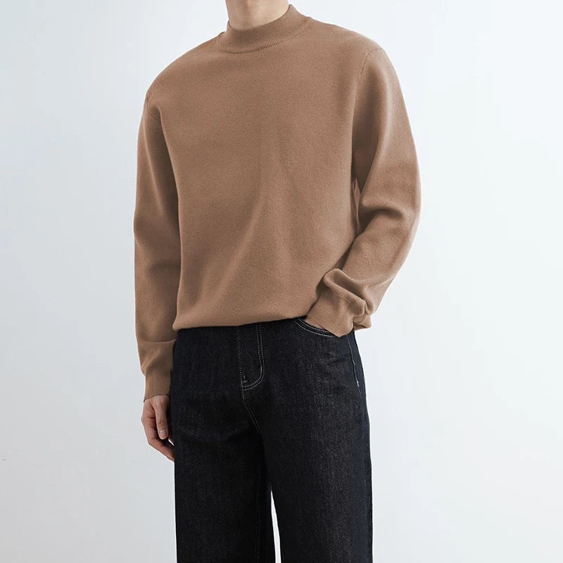 Marcus – Crew Neck Men’s Lightweight Knit Pullover | Classic Style 1