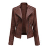 Mia – Leather Jacket + Women’s - Stylish Slim Fit | Biker Coat 7