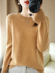 Alex – Crew Neck Women’s Classic Sweater | Soft Merino Wool 13