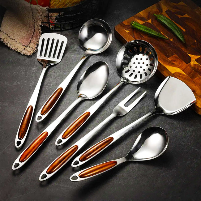 Nan | Stainless Steel Kitchen Utensil Set