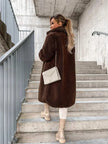 Emma | Elegant Single-Button Coat with Luxurious Shoulder Design