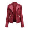 Mia – Leather Jacket + Women’s - Stylish Slim Fit | Biker Coat 3