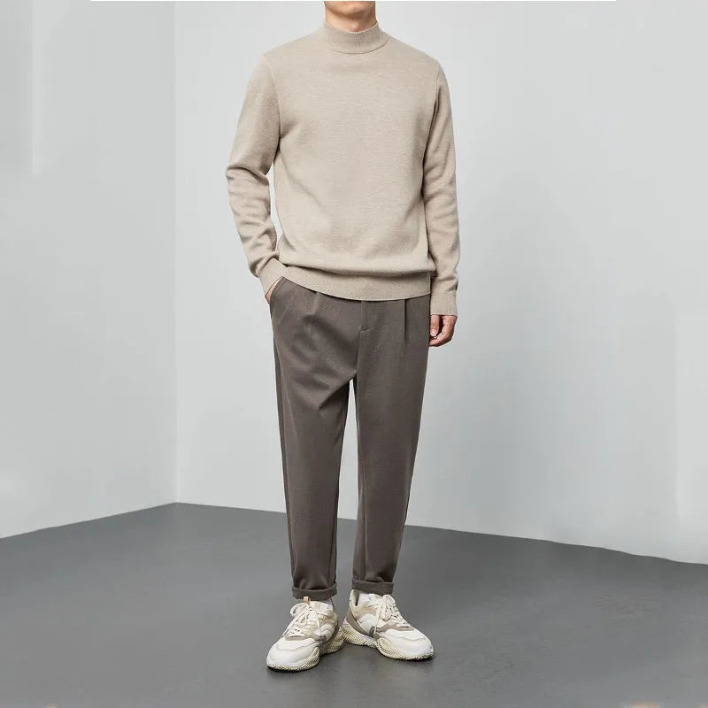 Kevin – Crew Neck Men’s Stylish Sweater | Knitted Pullover 6