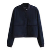 Ava – Bomber Jacket Women - Stylish Vintage | Short Coat 6