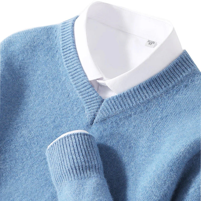 Ethan – Jumper + Men’s - Cozy Casual | Wool Sweater 2