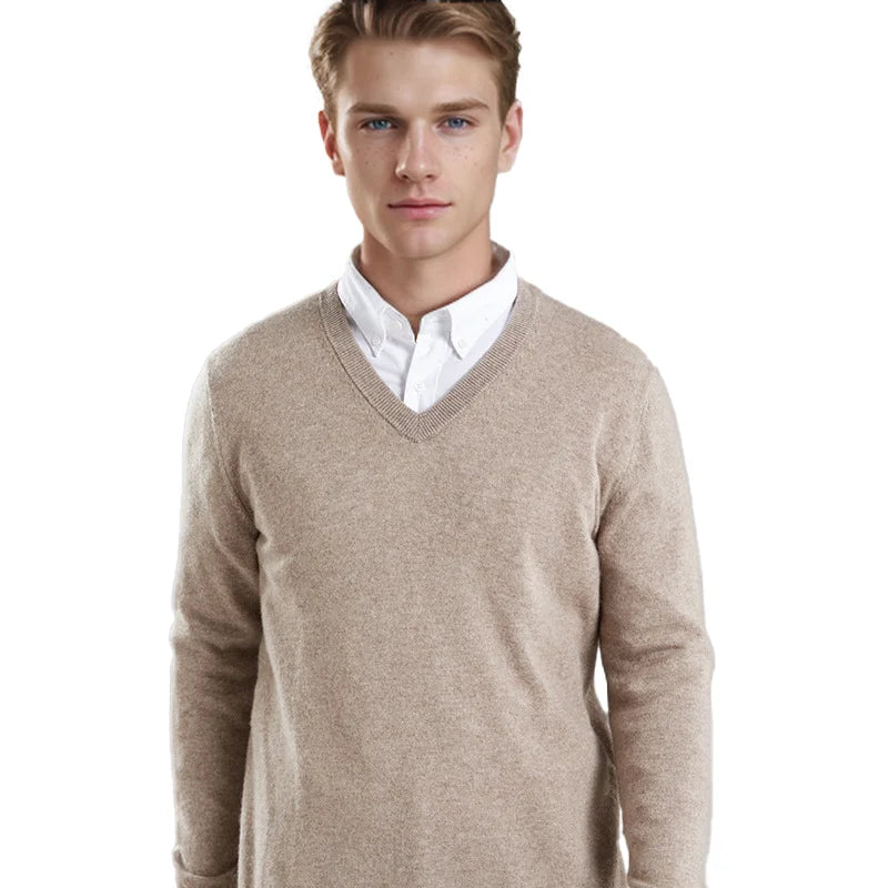 Ethan – Jumper + Men’s - Cozy Casual | Wool Sweater 1