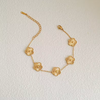 Linnea | Timeless Clover 3-in-1 Stainless Steel Jewelry Set: Necklace, Bracelet, and Earrings